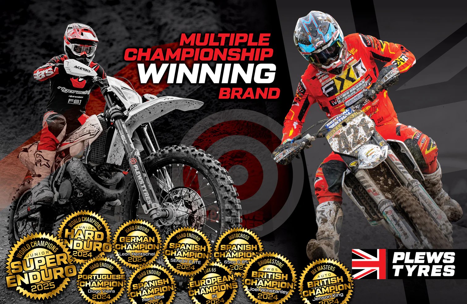 PLEWS-TYRES-2025-CHAMPS-WIDE EXTREME EN1 THE TOUGH ONE – Bild 1